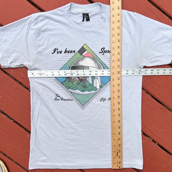 Vintage San Francisco I've Been Spoiled Gift Show Obscure Destinartion T Shirt - Picture 10 of 10